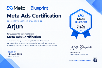 compressed_Meta Blueprint Ads Certification Certificate